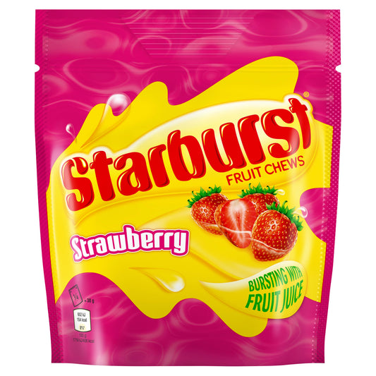 STARBURST POUCH STRAWBERRY 18/03/26