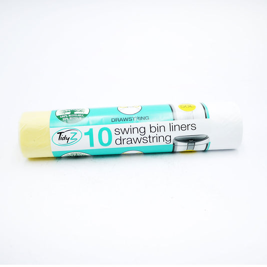 TIDYZ SWING BIN LINERS DRAWSTRING BO463