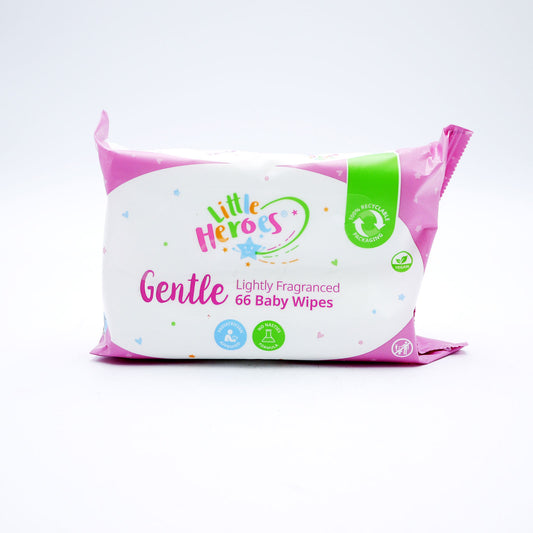 LITTLE HEROES GENTLE BABY WIPES  05/2/27(D)