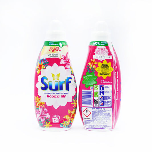 SURF LIQUID 24 WASH TROPICAL LILY