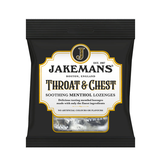 JAKEMANS BAGS THROAT & CHEST 73G