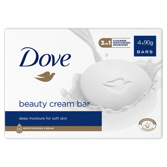 DOVE BAR 4X90GM CREAM ORIGINAL