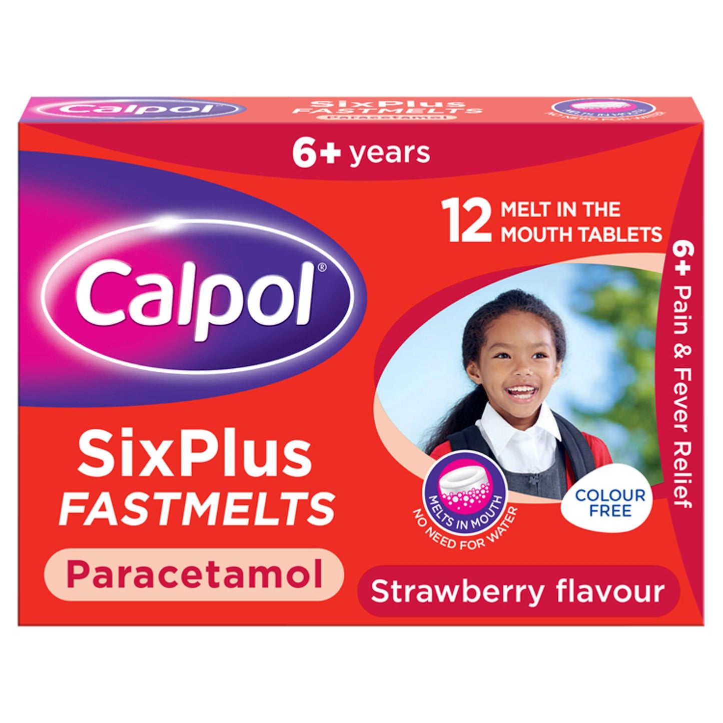 CALPOL SIX PLUS FAST MELTS 12S