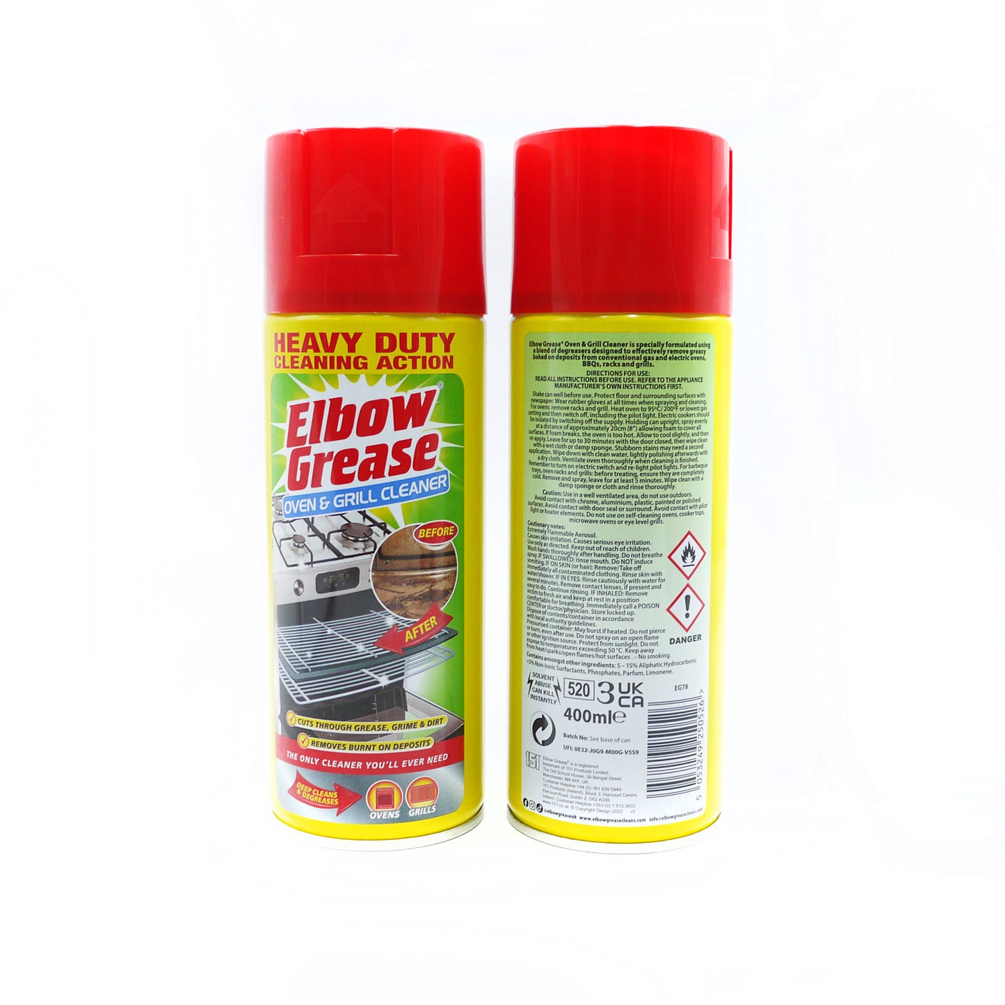 ELBOW GREASE OVEN & GRILL HEAVY DUTY CLEAN