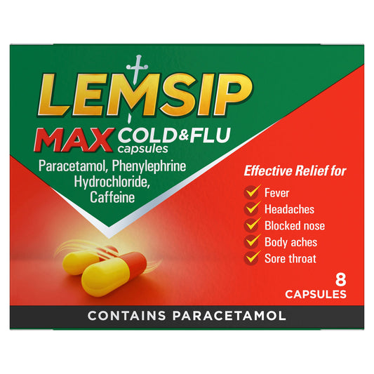 LEMSIP MAX COLD & FLU CAPS  01/02/27
