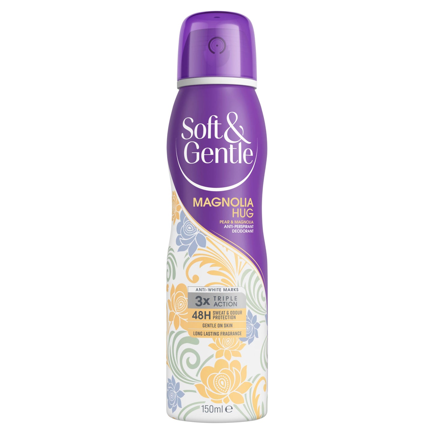 SOFT & GENTLE A/P DEOD MAGNOLIA HUG