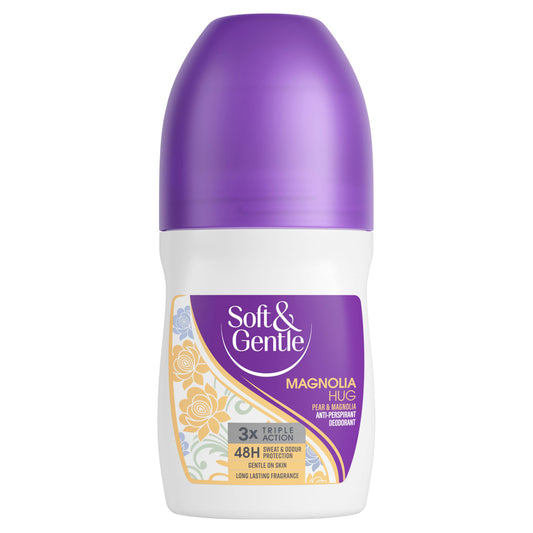 SOFT & GENTLE ROLL ON DEOD MAGNOLIA HUG(D)