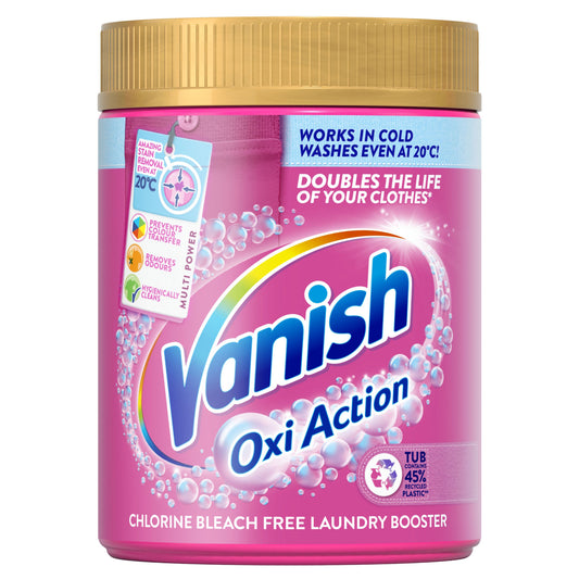 VANISH GOLD STAIN REMOVER POWDER PINK (C)