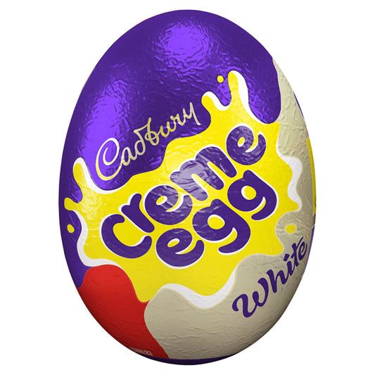 CADBURY WHITE CREME EGG SINGLE   31/07/25