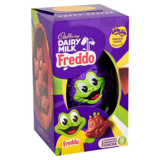 CADBURY EGG FREDDO FACES   31/07/25