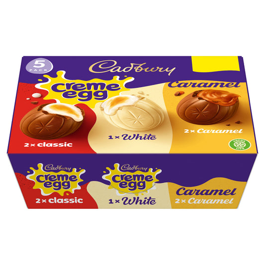 CADBURY MIXED CREME EGG 5 PK 31/07/25