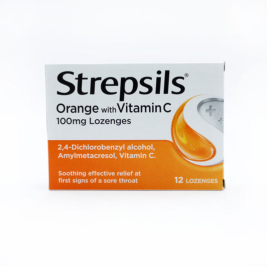 STREPSILS ORANGE VIT C  01/02/27