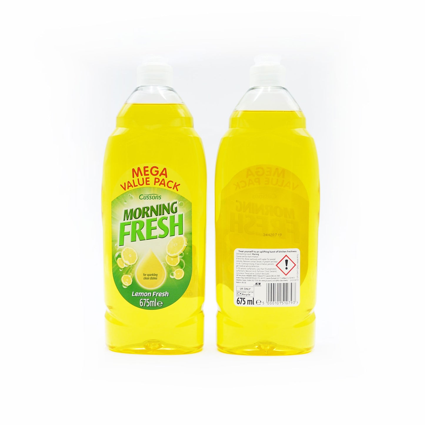 MORNING FRESH WASHING UP LIQUID 675ML LEMON
