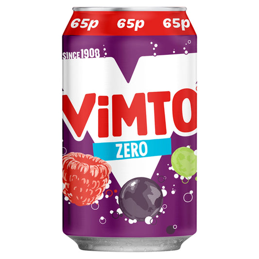 VIMTO ZERO CANS PM 65P 05/26