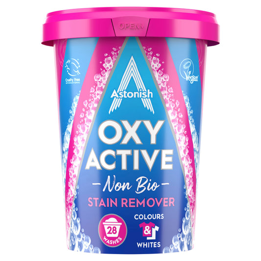 ASTONISH OXY FABRIC STAIN REMOVER NON BIO 27/04/29
