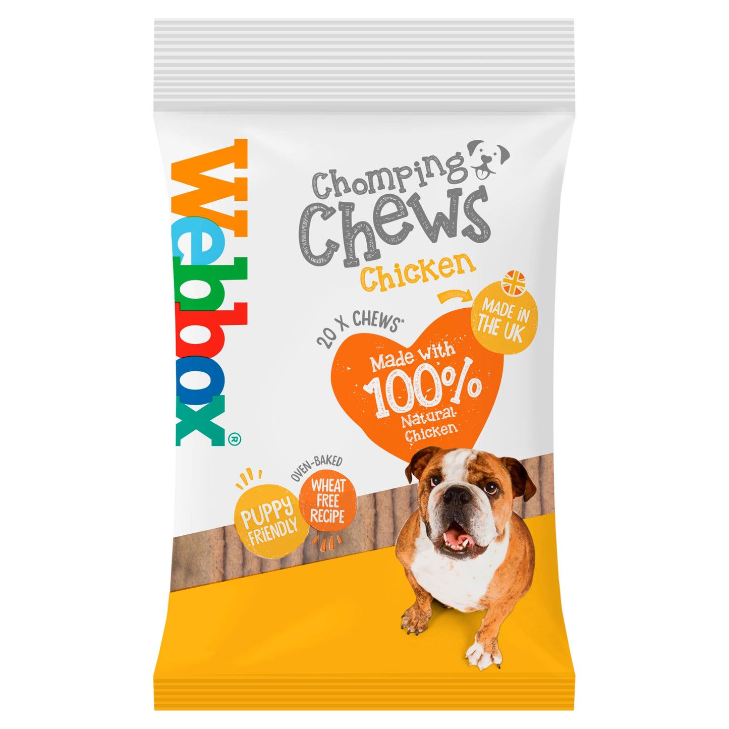 WEBBOX DOG CHEWS CHICKEN 07/26