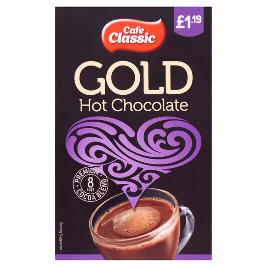CAFE CLASSIC HOT CHOCOLATE SACHET PM £1.19 09/26
