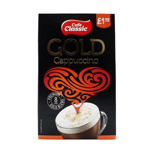 CAFE CLASSIC CAPPUCCINO SACHETS PM £1.19 04/26