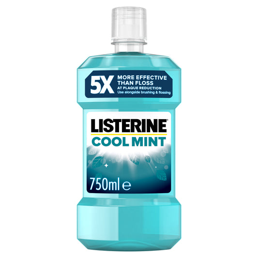 LISTERINE ESSENTIALS MOUTHWASH 750ML COOLMINT