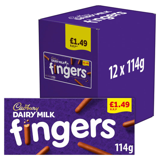 CADBURY FINGERS PMP £1.49 17/5/25
