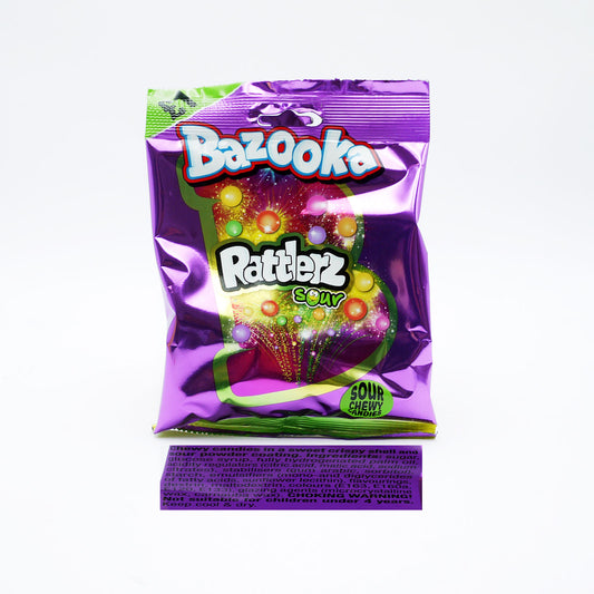 BAZOOKA RATTLERZ SOUR CANDY CHEWS PM1 22/10/25