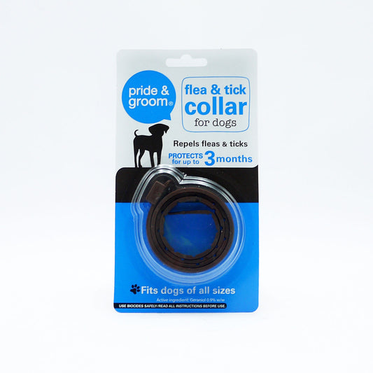 PRIDE & GROOM FOR DOGS FLEA AND TICK COLLAR
