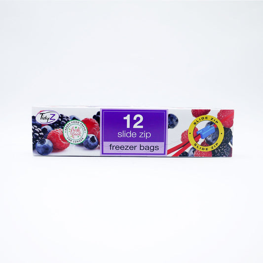 TIDYZ FREEZER BAGS SLIDE ZIP BO373