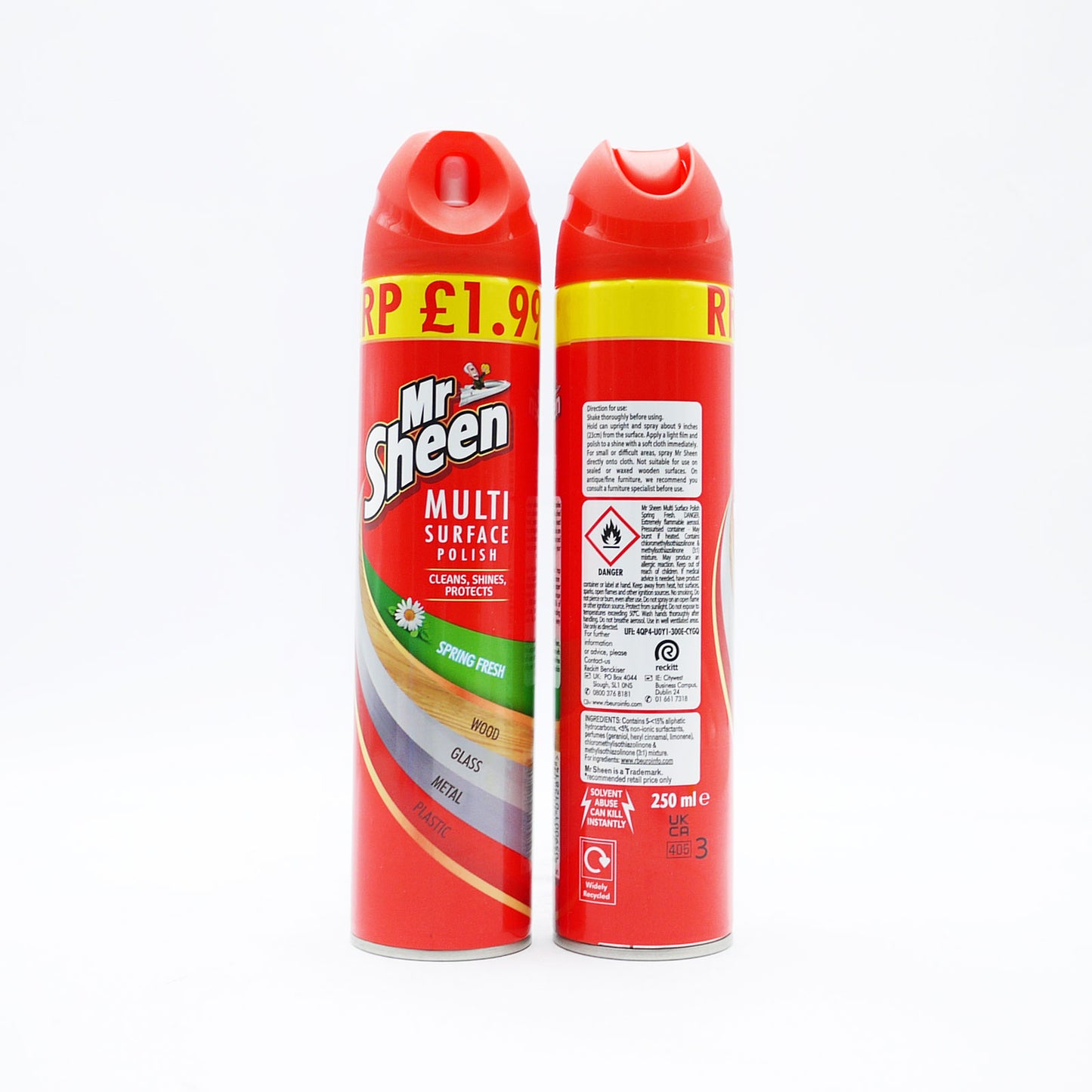MR SHEEN SPRING FRESH PM £1.99