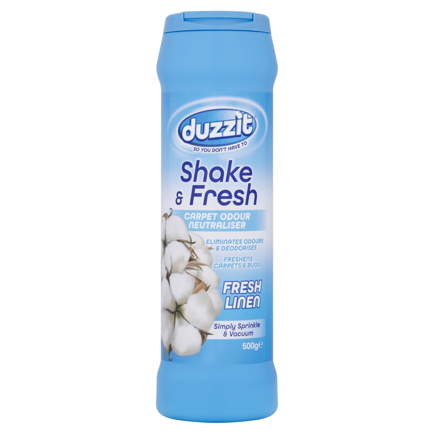 DUZZIT SHAKE & FRESH CARPET ODOUR FRESH LINEN