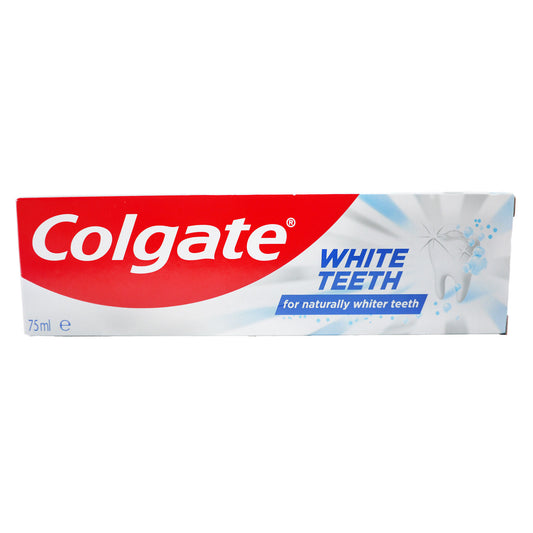 COLGATE TOOTHPASTE WHITE TEETH