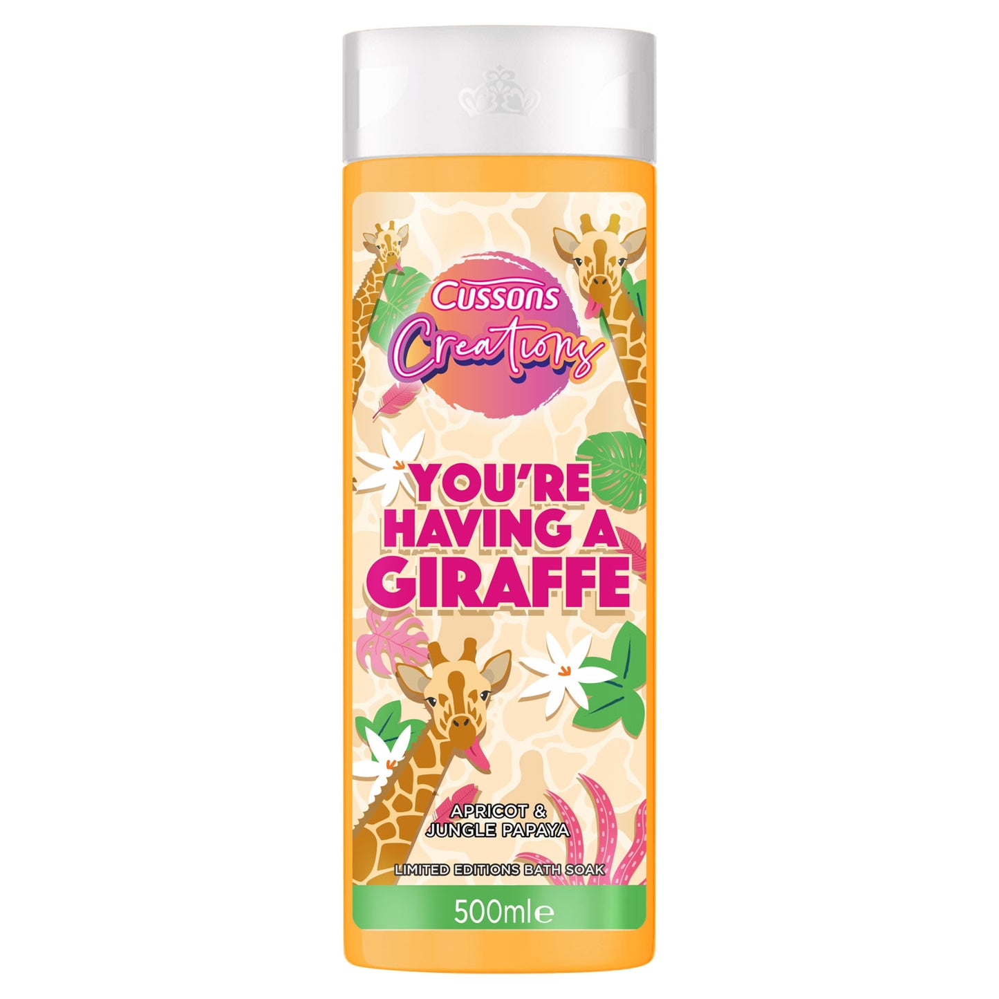 CREATIONS BATH 500ML HAVING A GIRAFFE