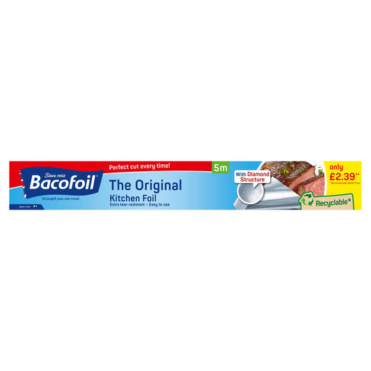 BACOFOIL FOIL PM £2.39  300MMX 5MTR