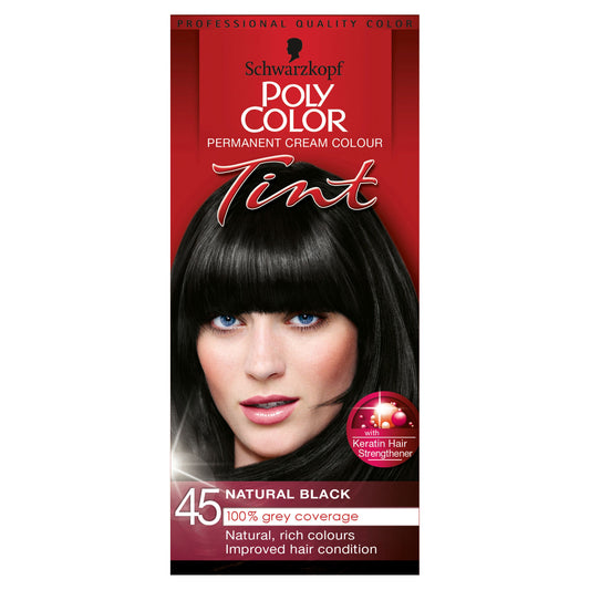 SCHWARZKOPF POLY TINT HAIR DYE NATURAL BLACK(20)