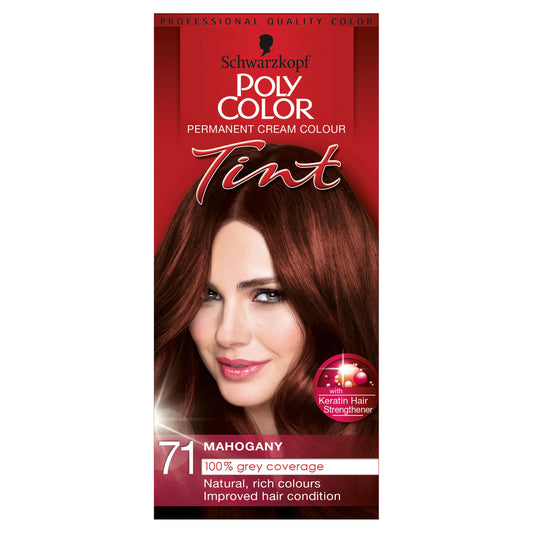 SCHWARZKOPF POLY TINT HAIR DYE MAHOGANY