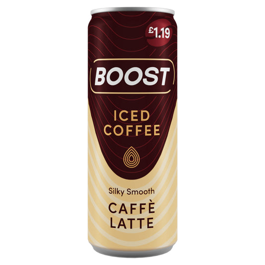 BOOST CAFFE LATTE PM £1.19 16/07/26