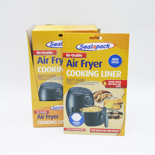 SEALAPACK REUSABLE AIR FRYER LINER ROUND (D)