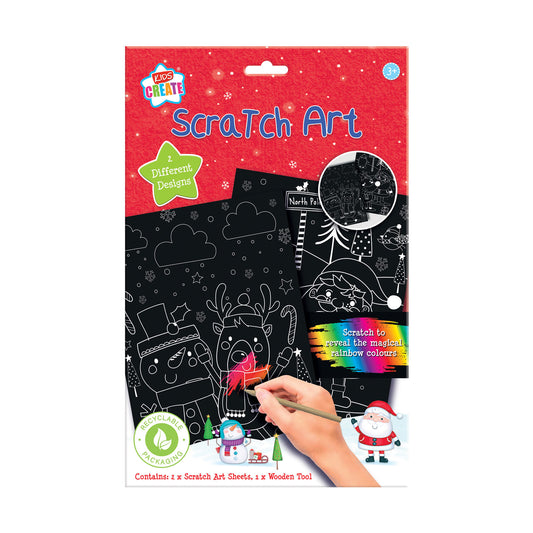 XMAS SCRATCH ART SET (R)