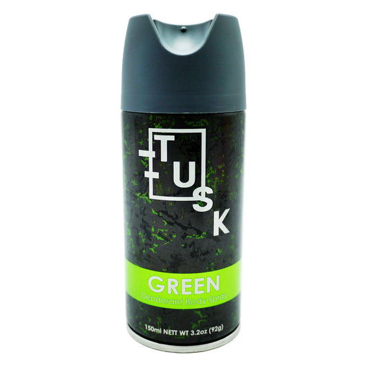TUSK BODY SPRAY GREEN  23/09/27