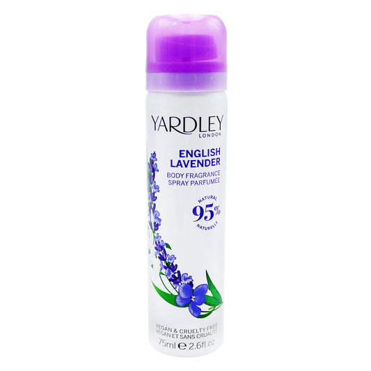 YARDLEY ENGLISH LAVENDER REFRSHING BODY SPRAY 75ML