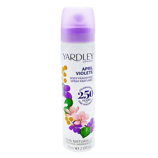 YARDLEY APRIL VIOLETS BODY SPRAY 75ML