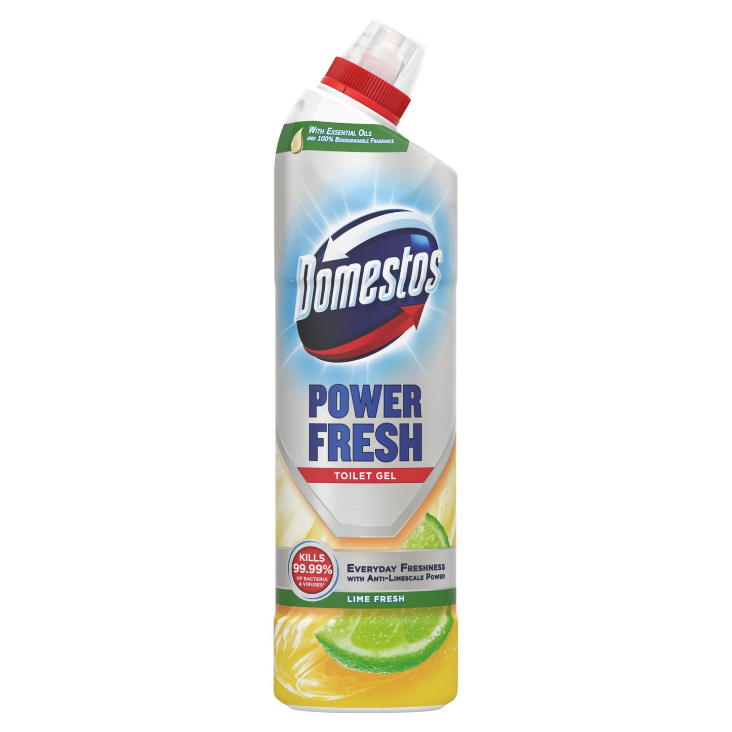 DOMESTOS TOILET GEL LIME 750ML