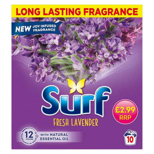 SURF POWDER LAVENDER 10 WASH PM £2.99 (C)