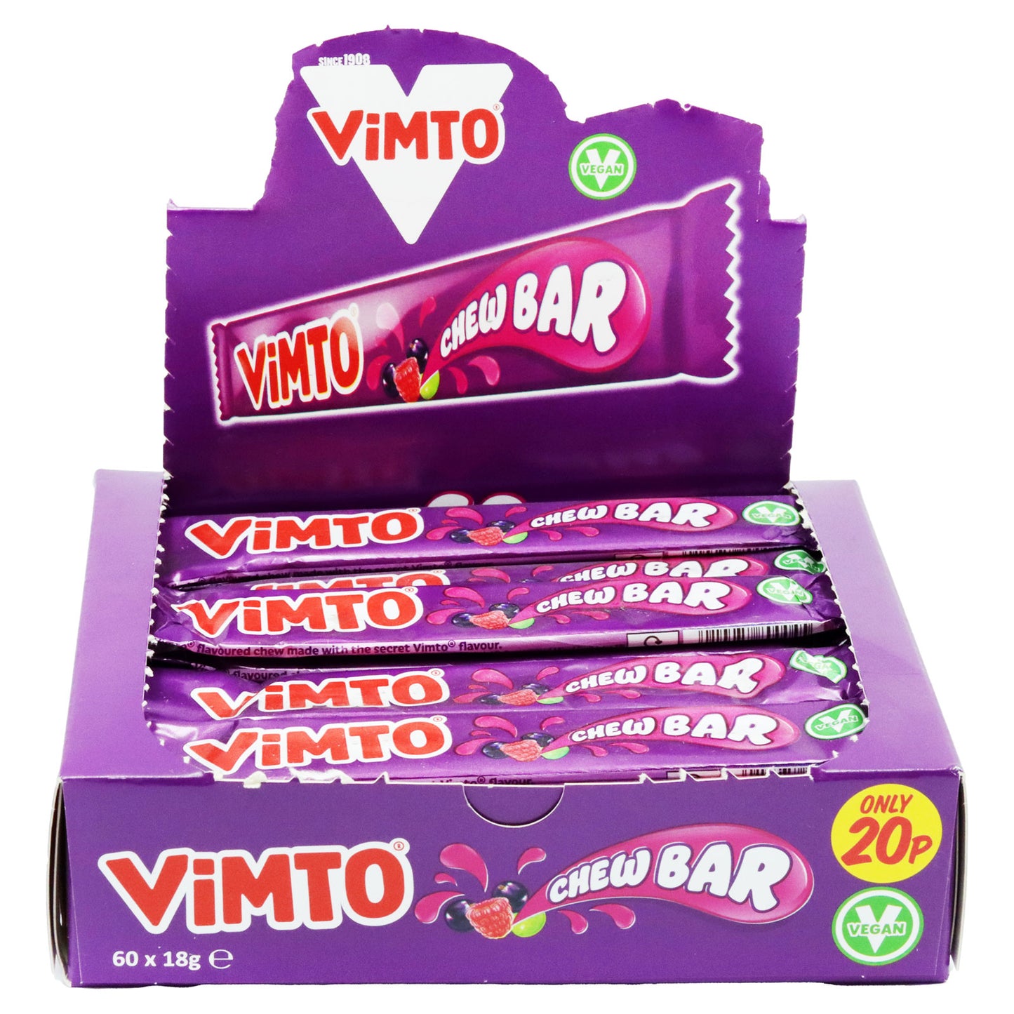 SWIZZELS VIMTO ORIGINAL CHEW BAR 31/01/26 (V)