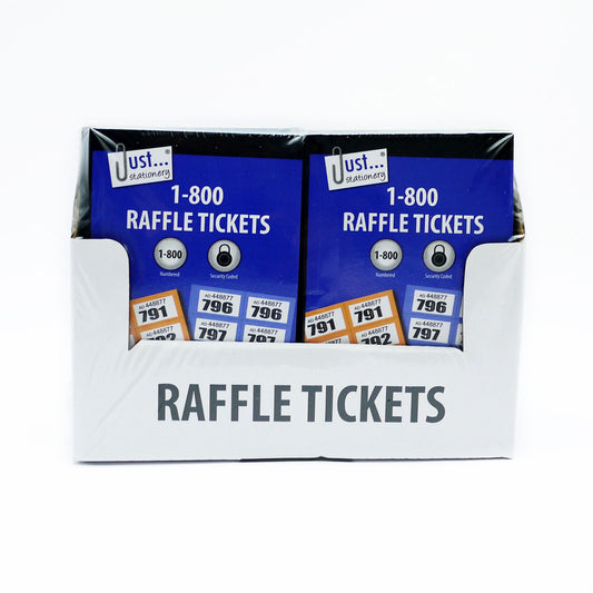 RAFFLE TICKETS 1-800 (R)