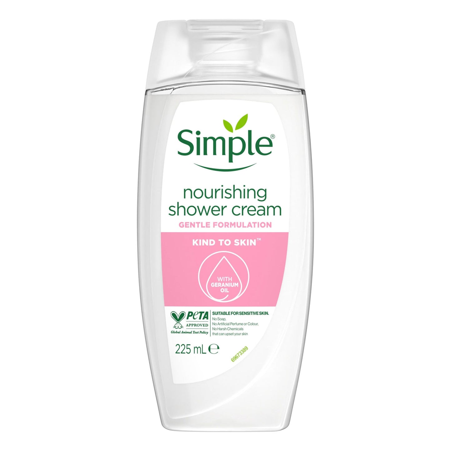 SIMPLE SHOWER GEL NOURISHING 225ML