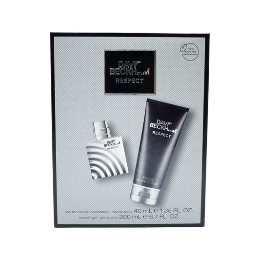 BECKHAM GIFT SET RESPECT EDT 40ML SHOWER GEL 200ML