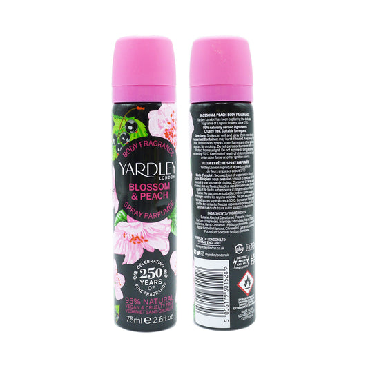YARDLEY BODY SPRAY BLOSSOM & PEACH