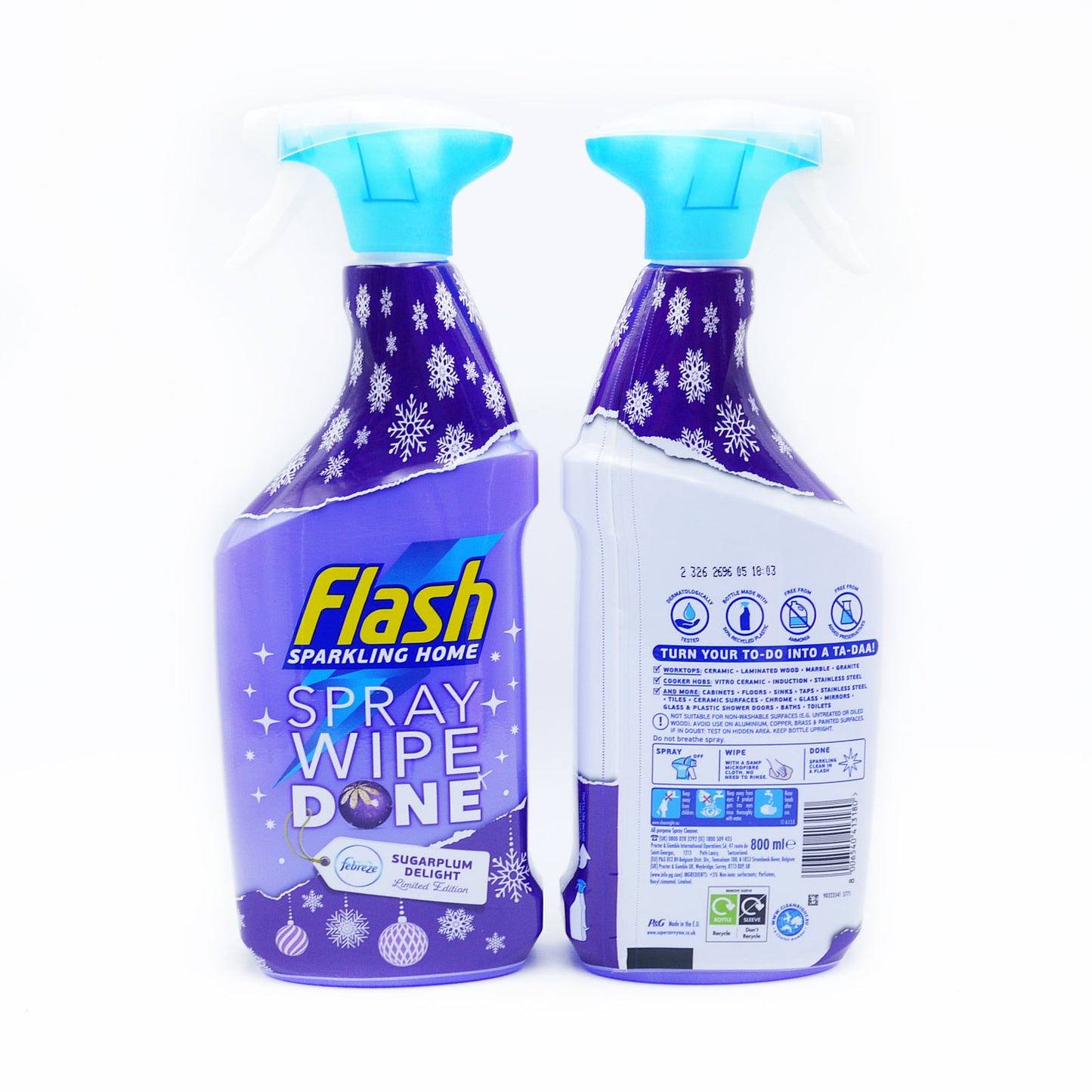 FLASH SPRAY WIPE DONE SUGARPLUM DELIGHT (C)