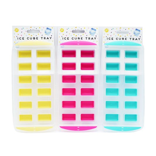 ICE CUBE TRAY ASST COLOURS(R)