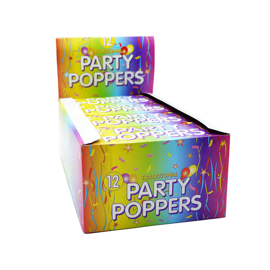 PARTY POPPERS BOXED (R)